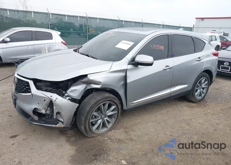 2022 Acura Rdx Technology Package из США, поврежденный, VIN 5J8TC2H55NL014631